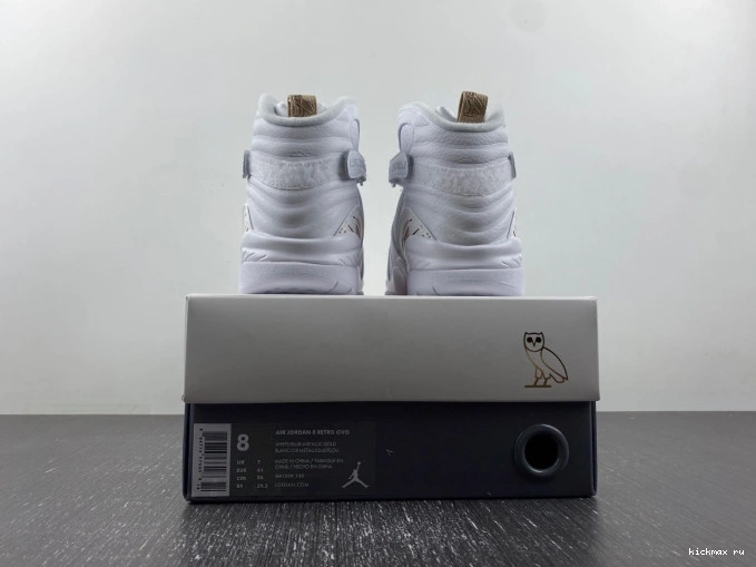 Cheap Kickmax OVO White 8 Jordan Retro AA1239-135 0629